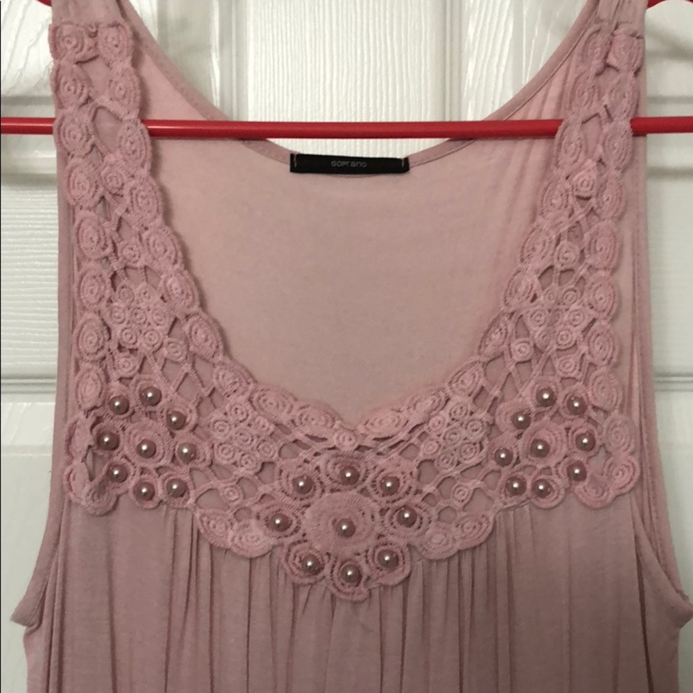 Dress with beaded top - Picture 3 of 4